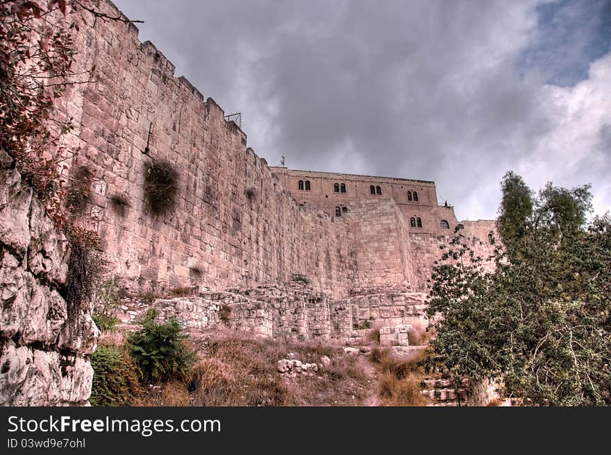 Jerusalem old city walls