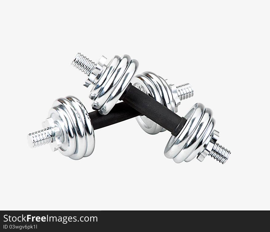 Chrome dumbbells the exercise tool to increase your arm muscles