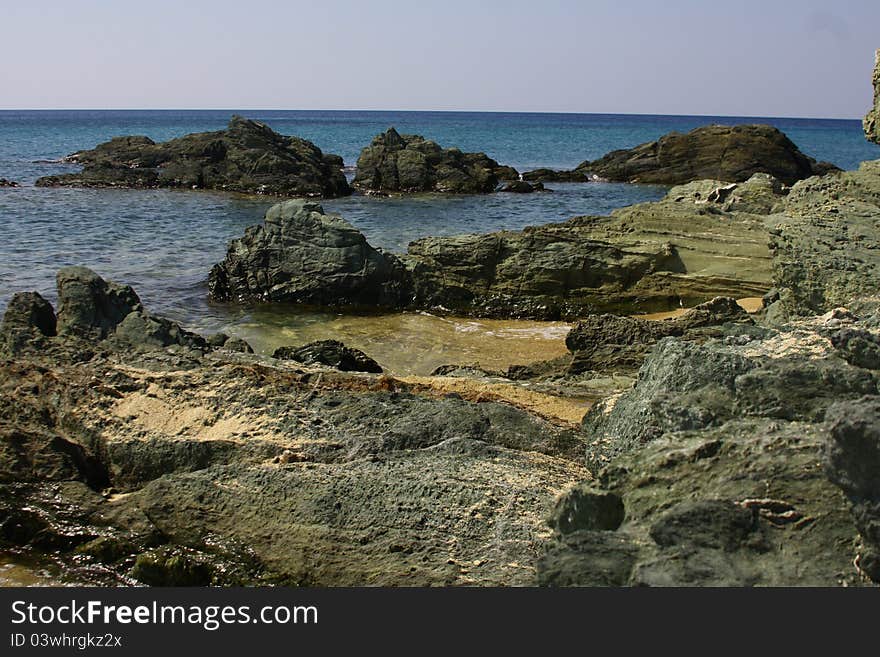 Beautiful Landscape With Rocks