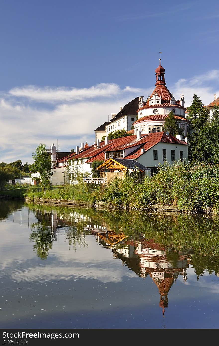 Historical chateau in Jindrichuv Hradec. Historical chateau in Jindrichuv Hradec