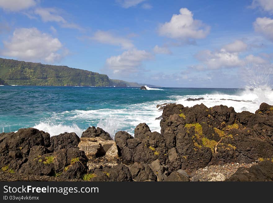 Rocky shore