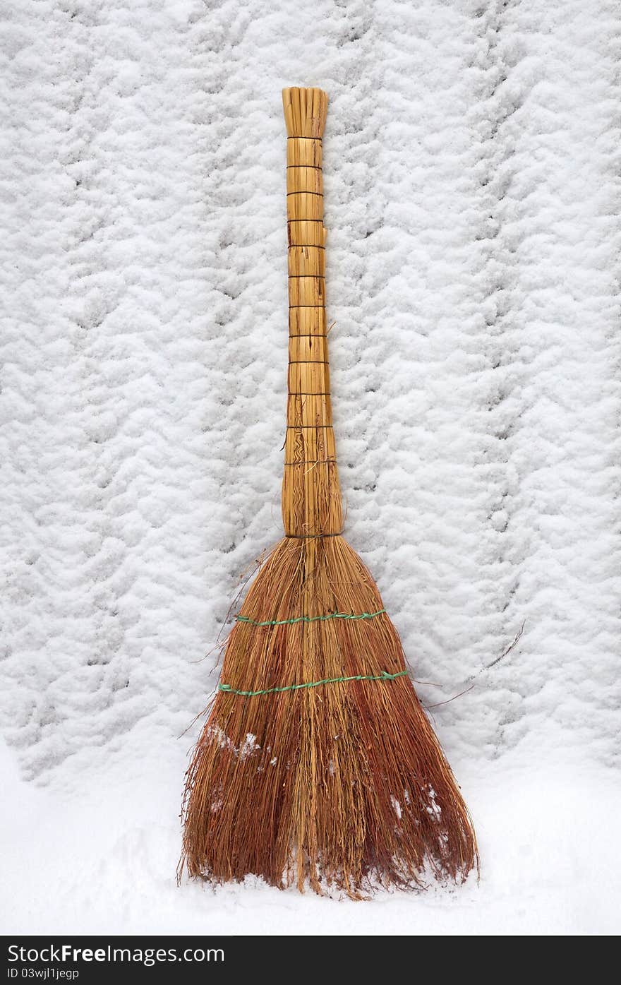 Handmade Straw Broom