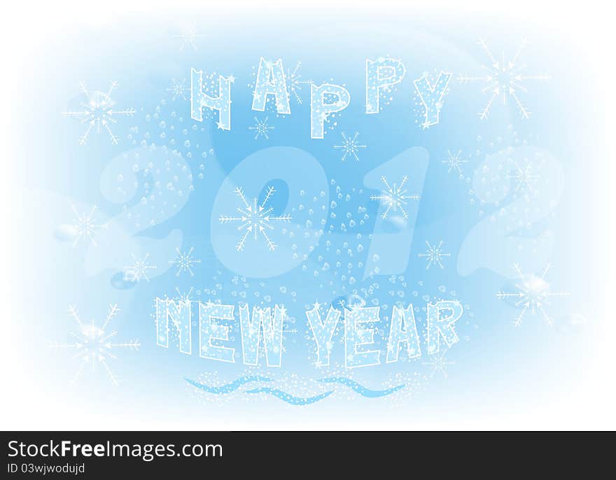 New Year Background, Cdr Vector