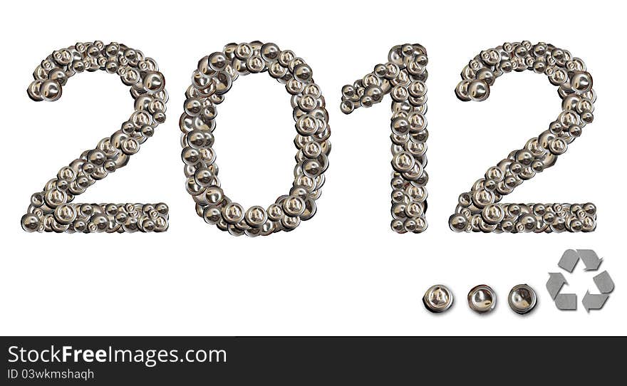 2012 happy new year with conservation