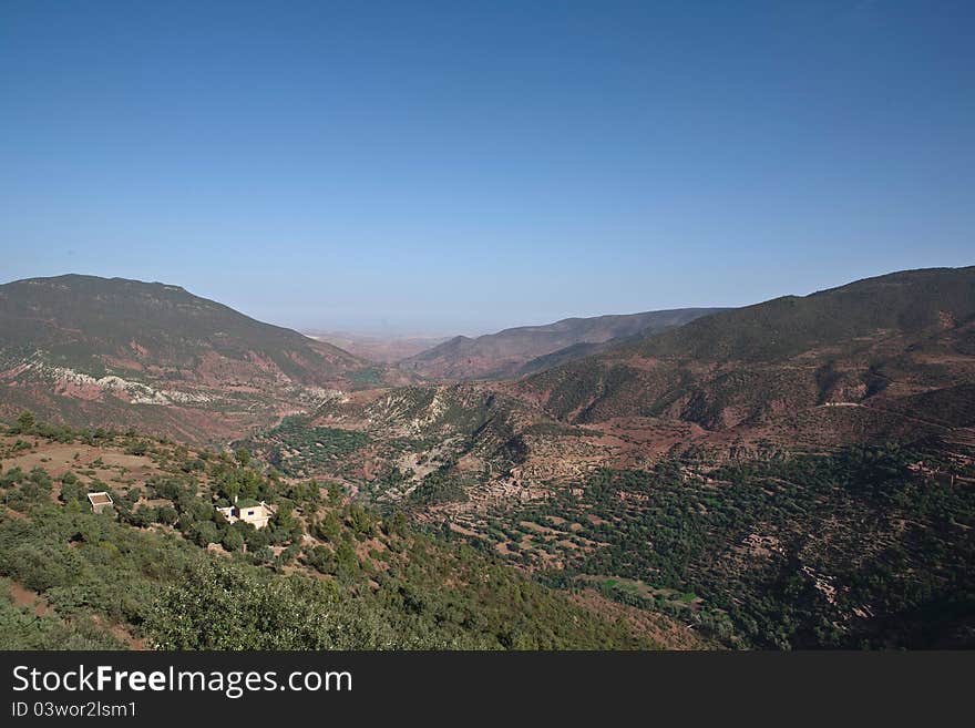 Cutting through the highest reaches of the Atlas Mountains, the Tichka Pass offers views of the Moroccan hinterlands. Also known as the Tizi-n-Tichka, is located at the countryside beyond Marrakech or travel to Ait Benhaddou. Cutting through the highest reaches of the Atlas Mountains, the Tichka Pass offers views of the Moroccan hinterlands. Also known as the Tizi-n-Tichka, is located at the countryside beyond Marrakech or travel to Ait Benhaddou