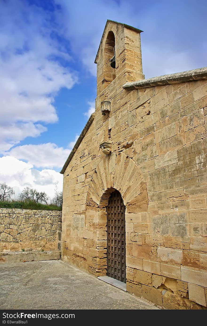 Santa Anna church in Alcudia (Majorca - Spain). Santa Anna church in Alcudia (Majorca - Spain)