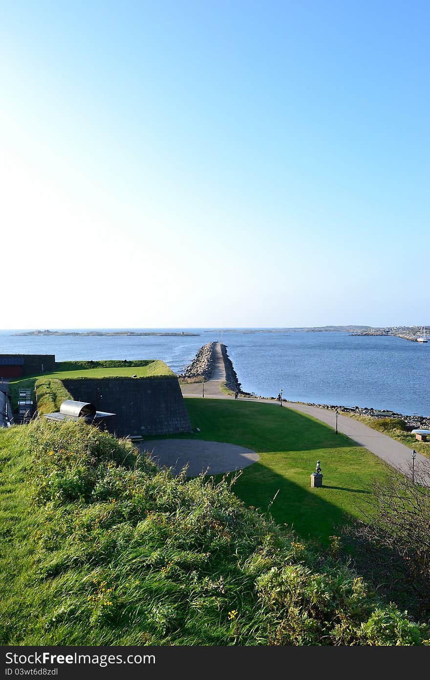 A perong by the sea in sweden varberg. A perong by the sea in sweden varberg