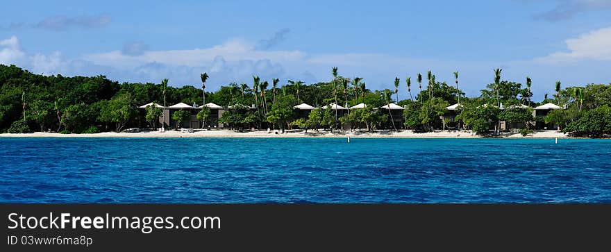 Tropical Coastline on St. John, US Virgin Island