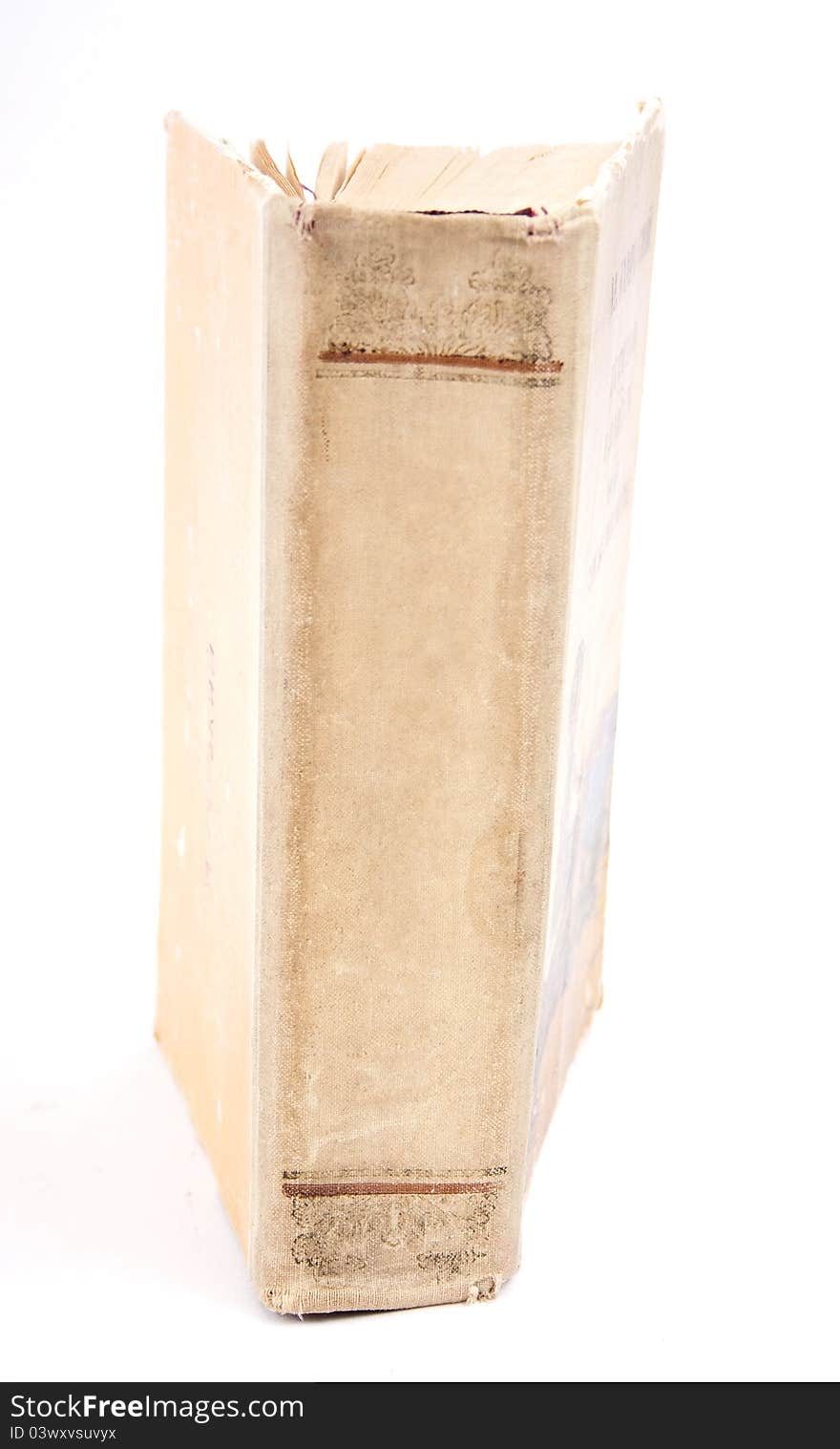 Old Book Isolated