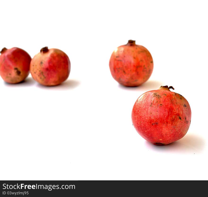 Fruits on white 0029