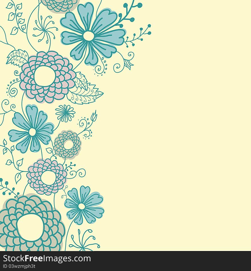 Romantic Floral Background