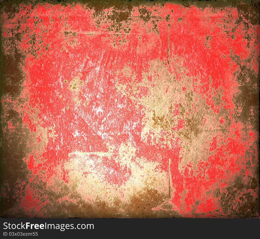 Grunge colorful wall background