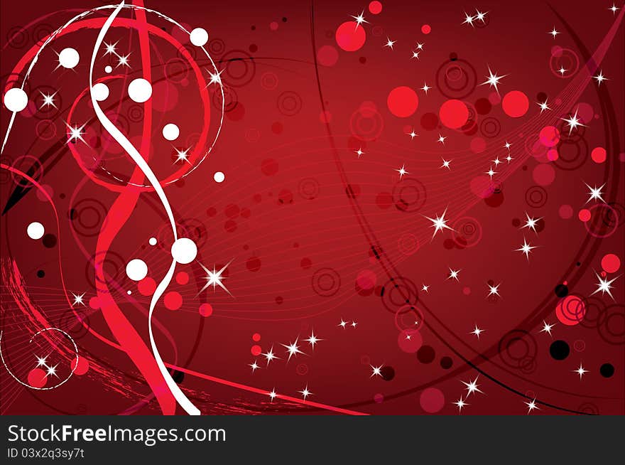 Illustration of abstract red  background, texture. Illustration of abstract red  background, texture