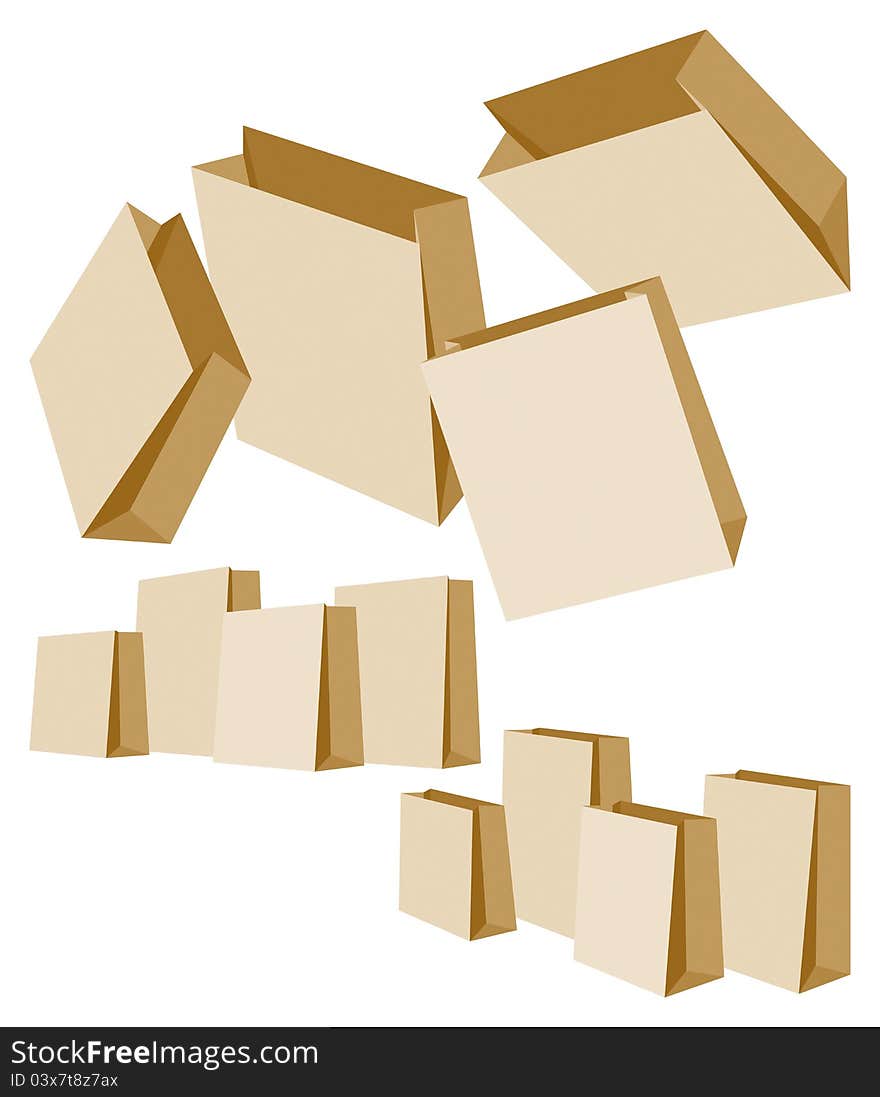 Set of Paper Bags