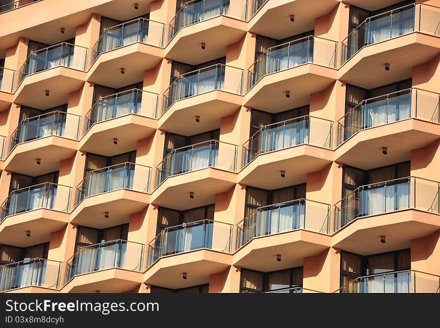 Windows and balconies geometry