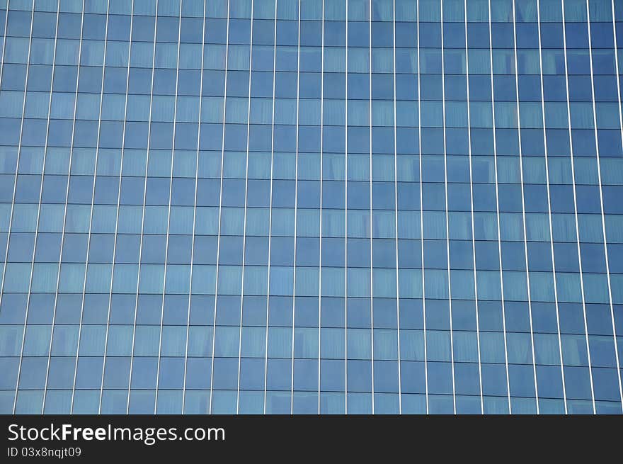 Windows facade and balconies on glass buildings. Windows facade and balconies on glass buildings