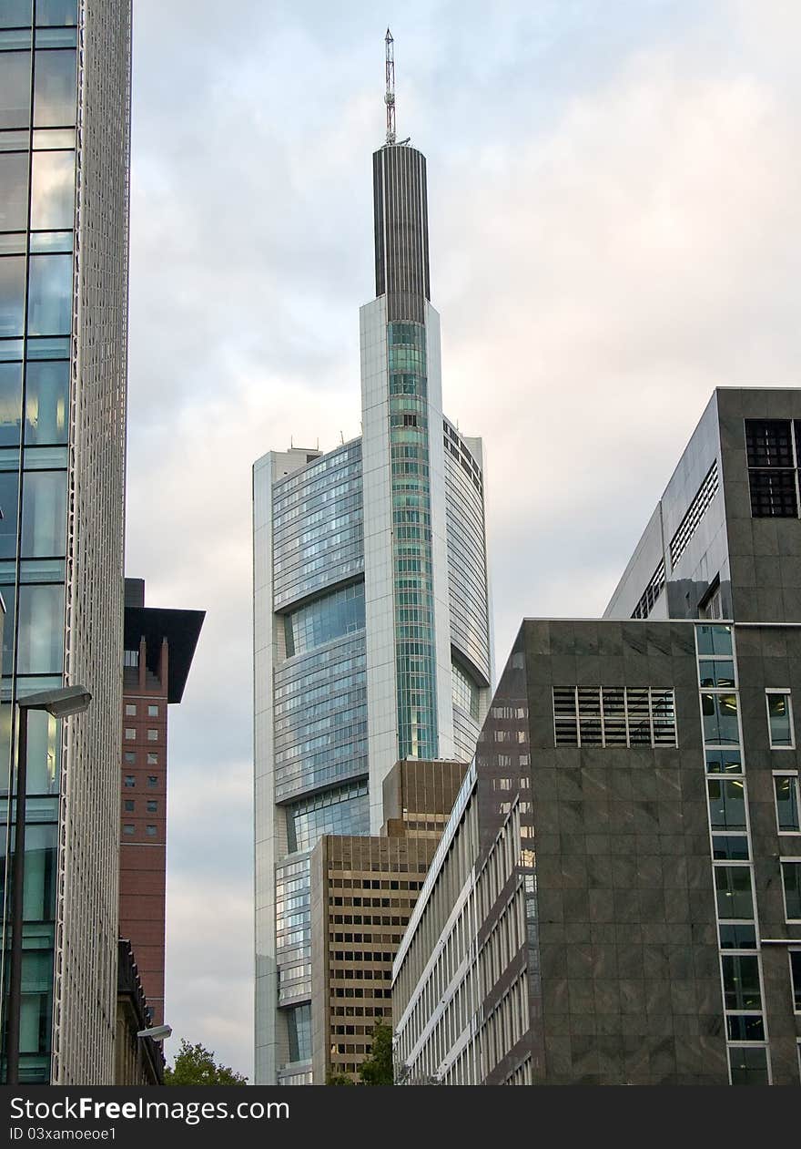 Skyscrapers In Frankfurt Am Main