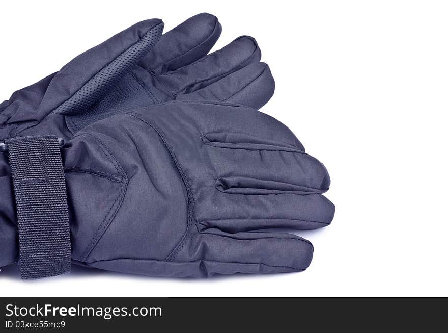 Black Nylon Gloves