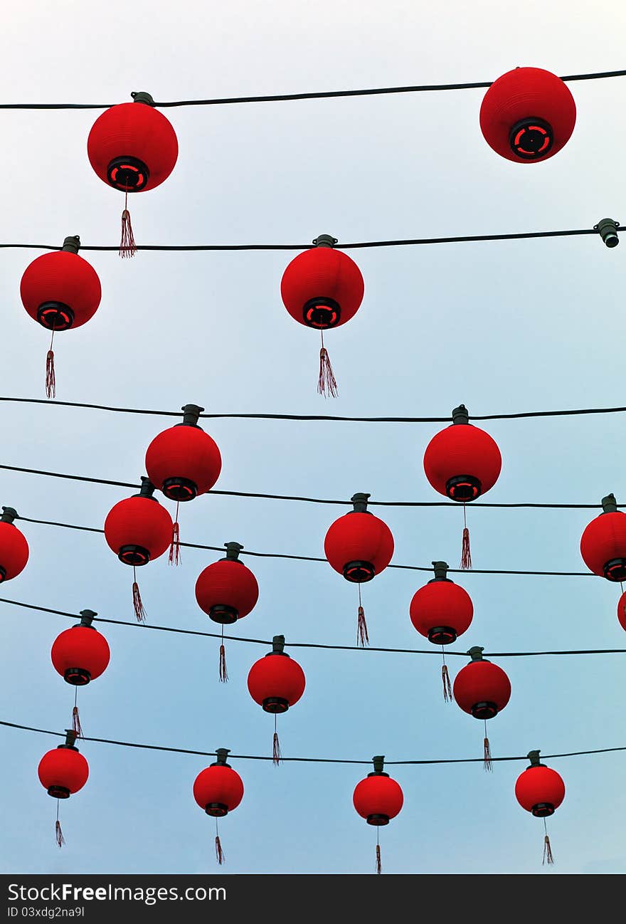 Chinese paper lanterns