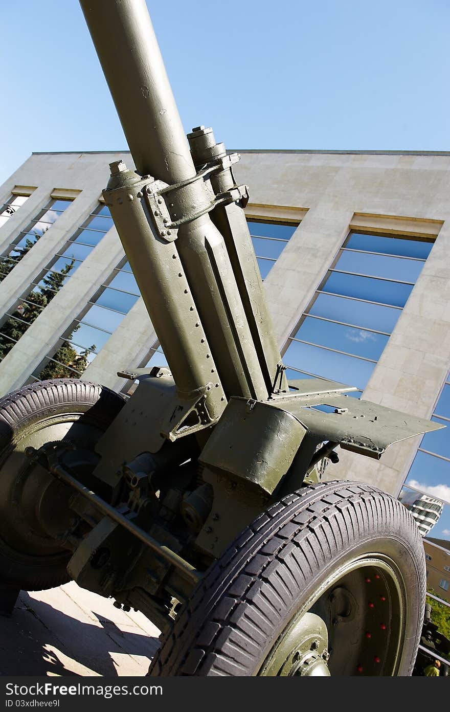 Soviet Howitzer In Museum