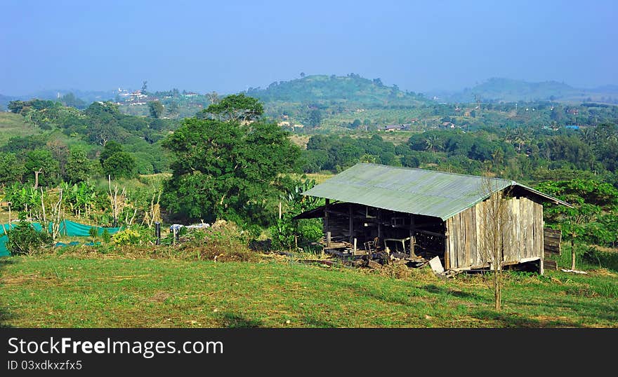 Building in Landscape, Khao Yai Thailand