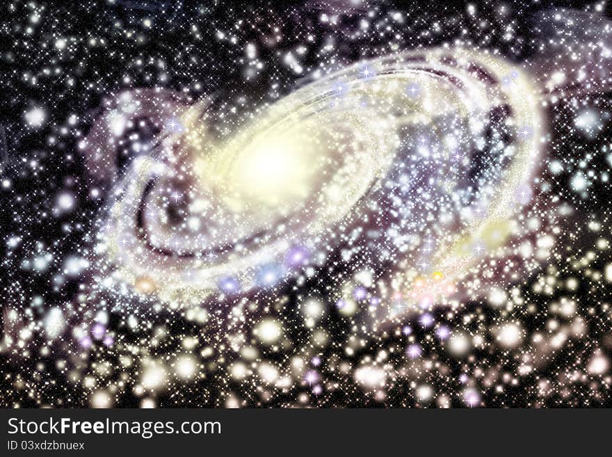 Space galaxy