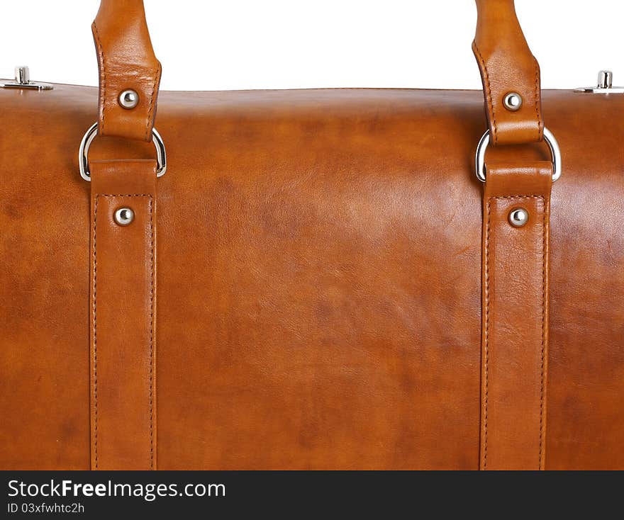 Brown Leather Case, Close