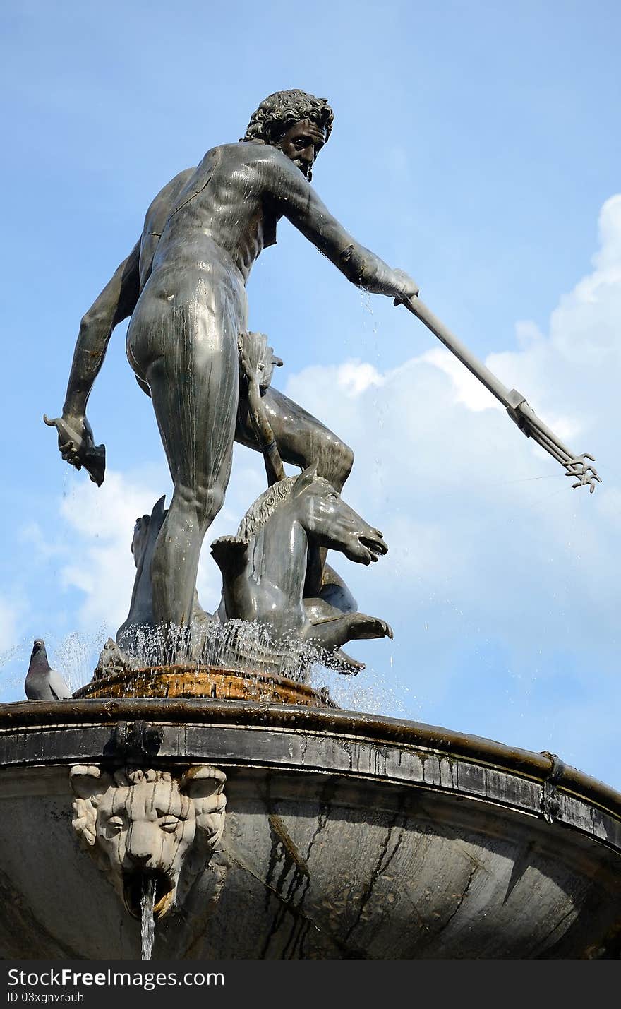 Gdansk City S Symbolic Neptune Monument