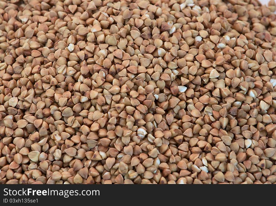 Texture of buckwheat