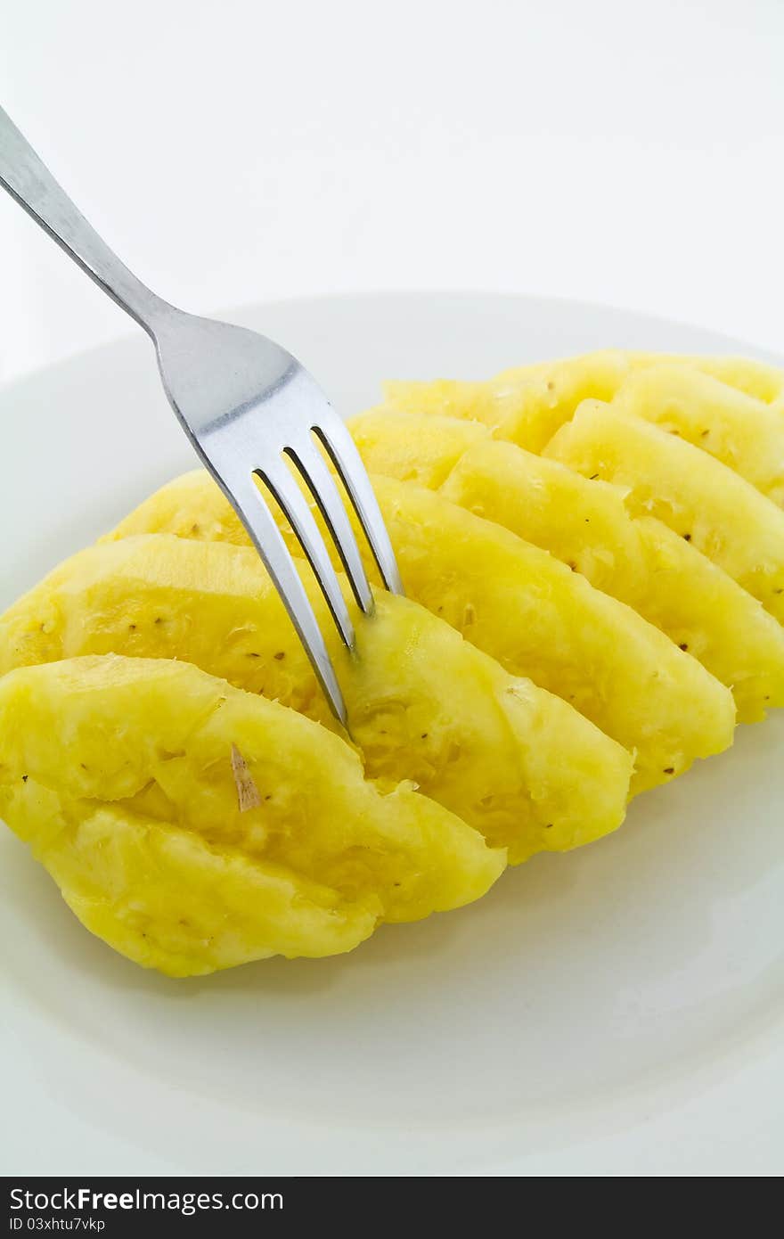 Fresh pineapple