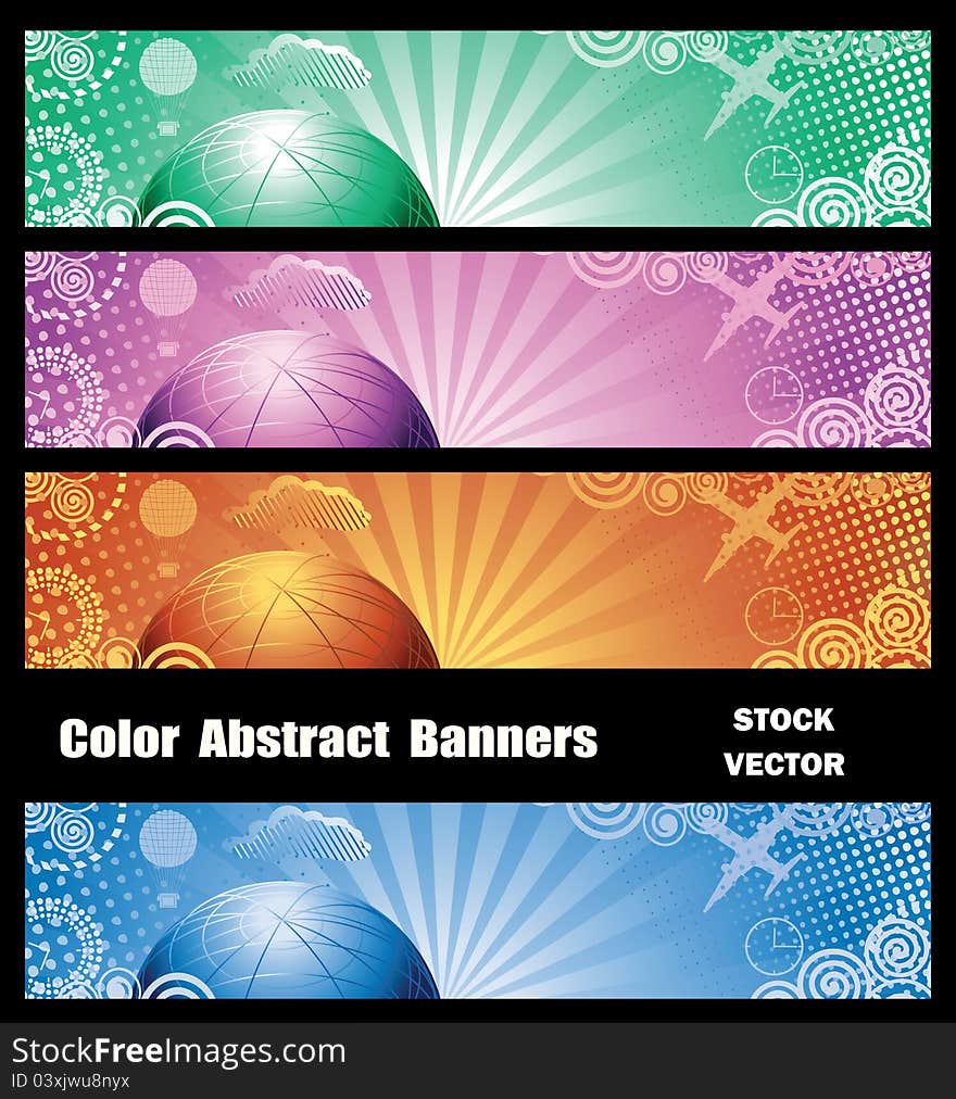 Abstract Banners