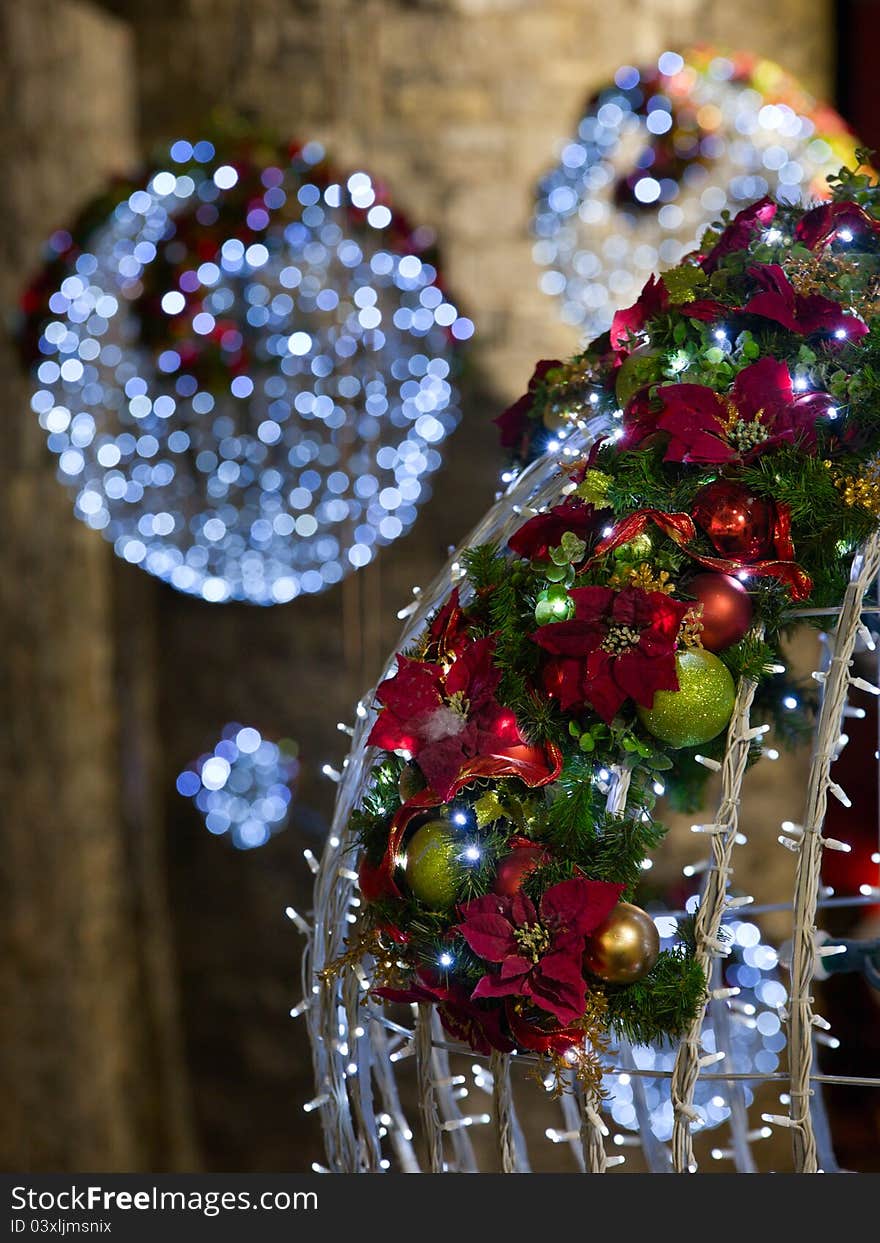 Christmas decoration, abstract