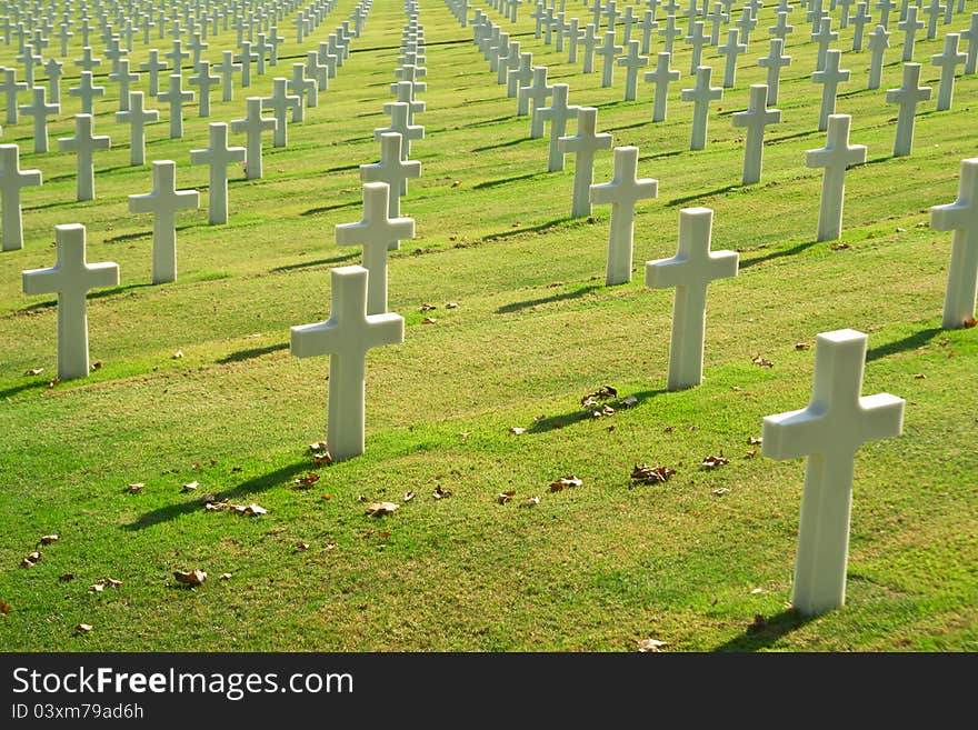 American cemetery