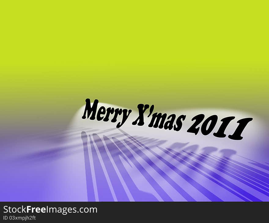 2011 merry christmas greeting card or background. 2011 merry christmas greeting card or background