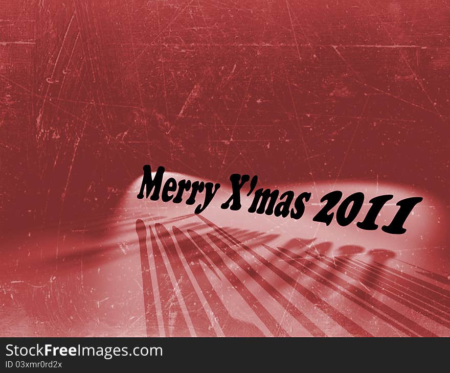 2011 merry christmas greeting card or background. 2011 merry christmas greeting card or background