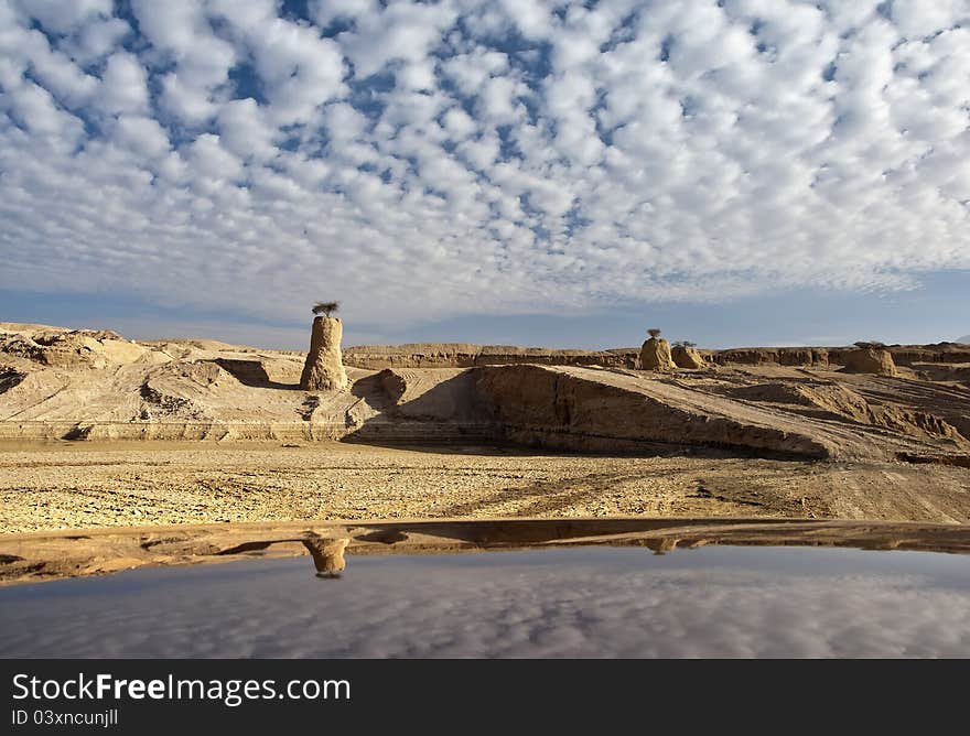 Sandstone formations near Eilat, Israel