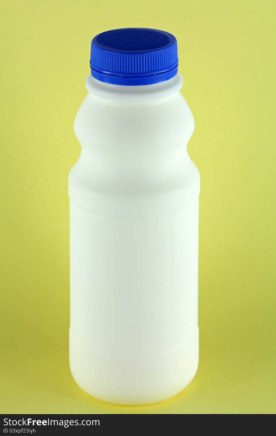 A bottle of fresh Pasteurized Milk