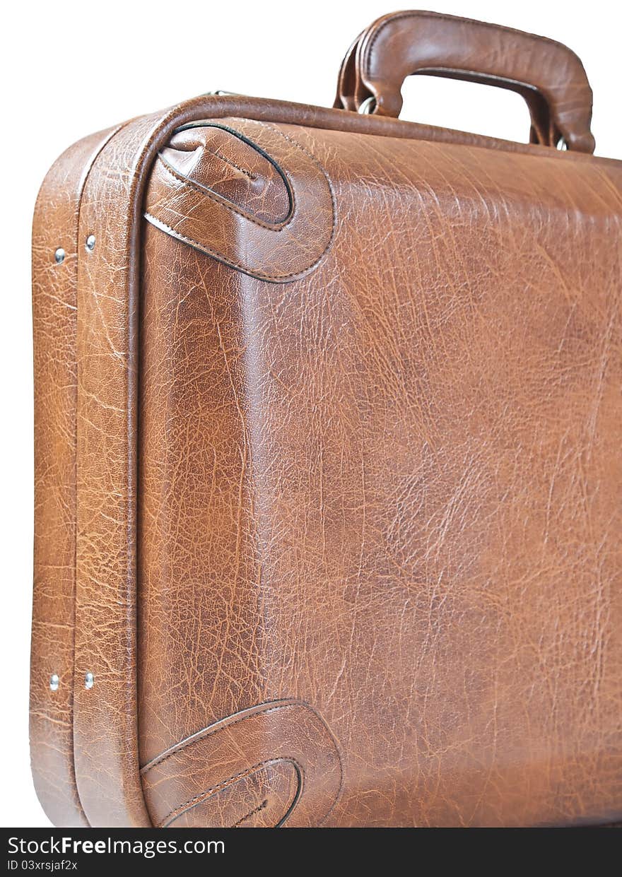 Old Leather Suitcase