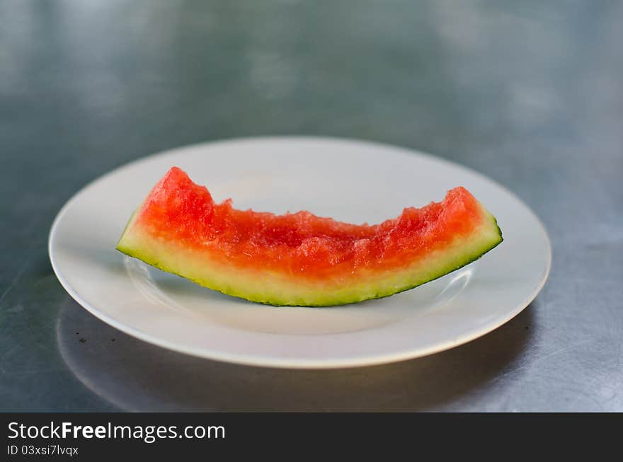 Watermelon can be eaten