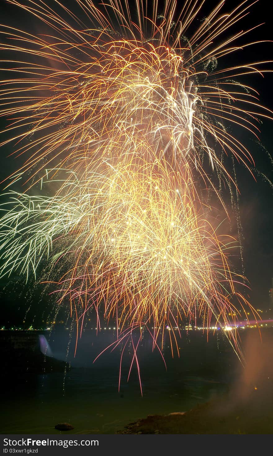 Niagara Falls Fireworks