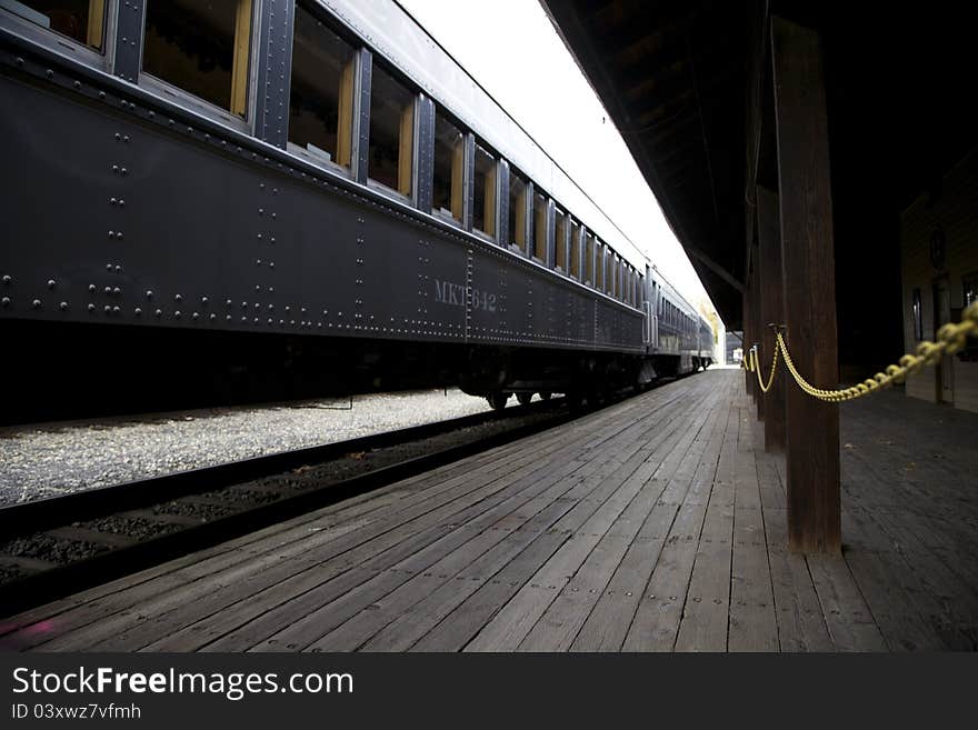 Historical Train Station in Old Sacramento