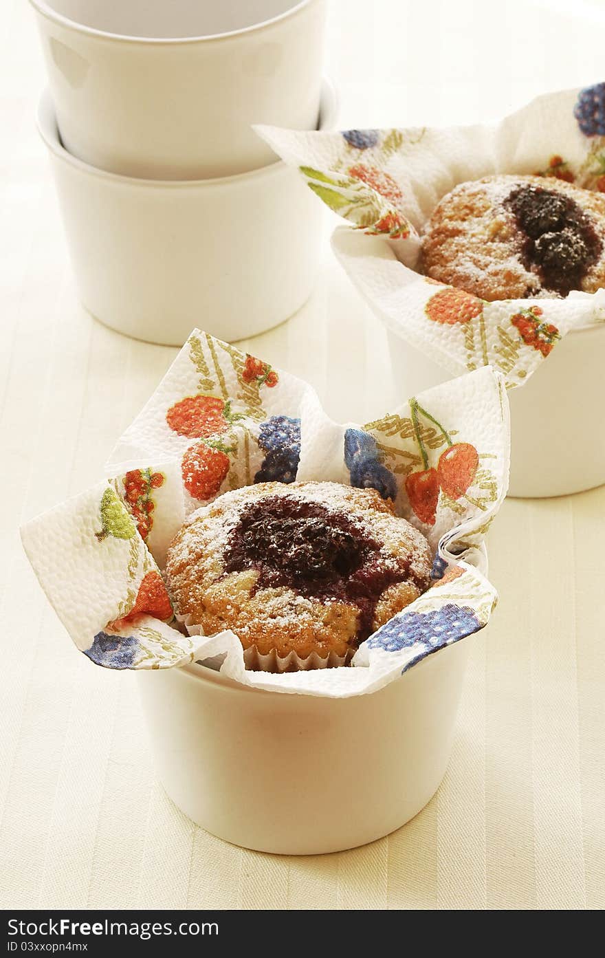 Berry muffins