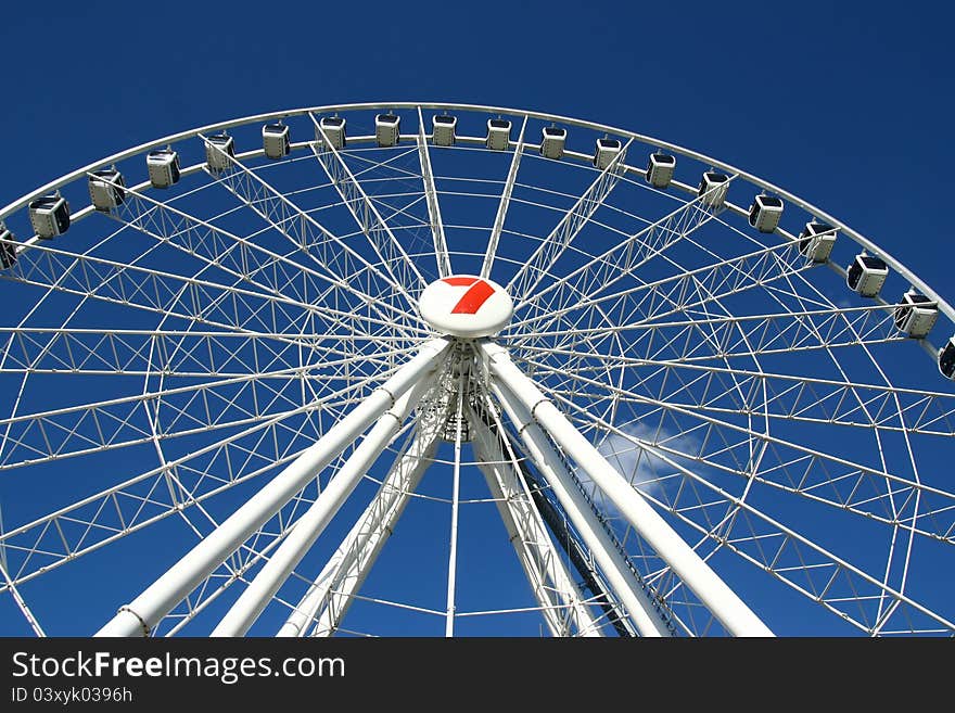 Southbank Ferris Wheel in Brisbane. Southbank Ferris Wheel in Brisbane