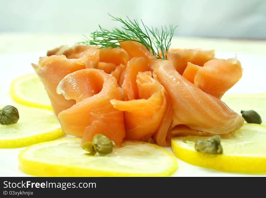 Smoked salmon