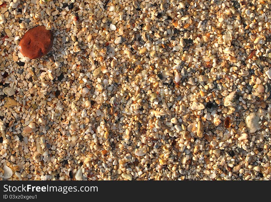 Beach sand