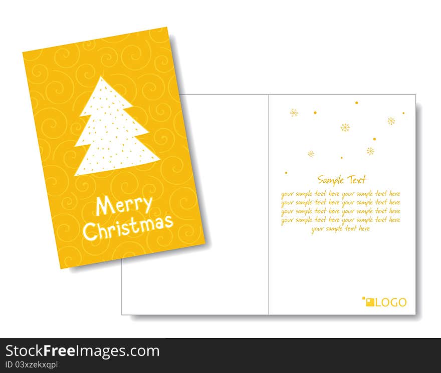 Christmas Card Design Template