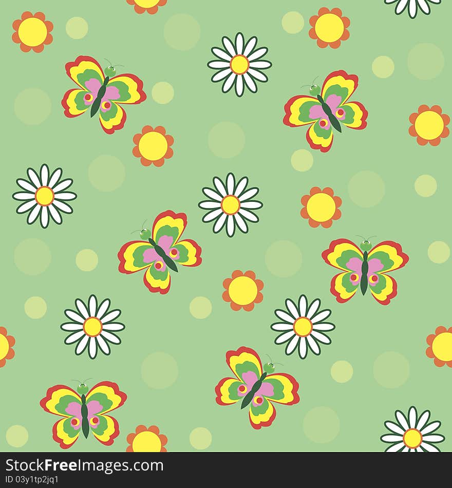 Сhildren s seamless pattern