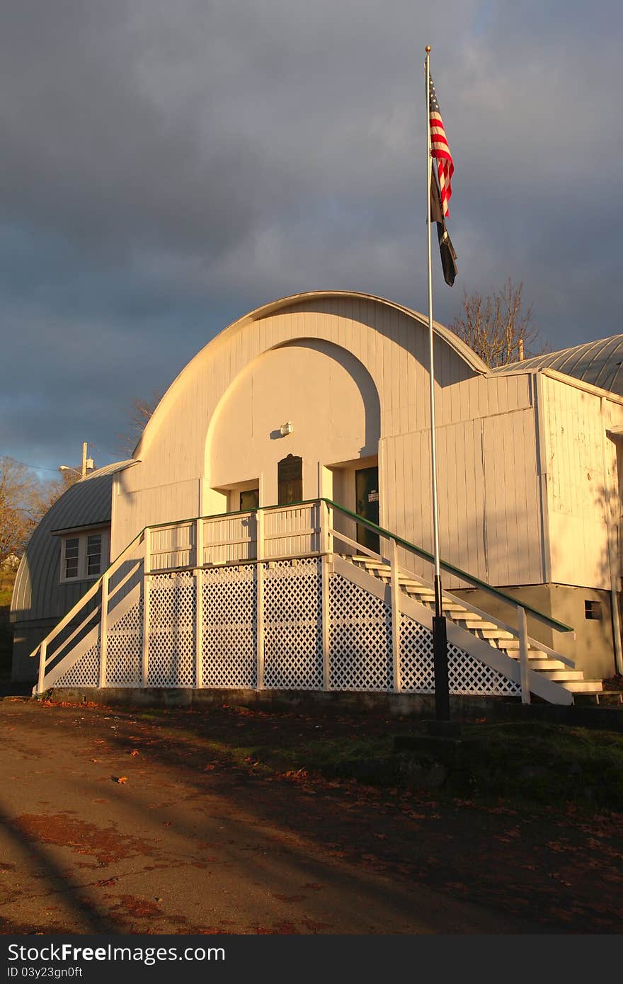 Veterans memorial building, Oregon city OR.