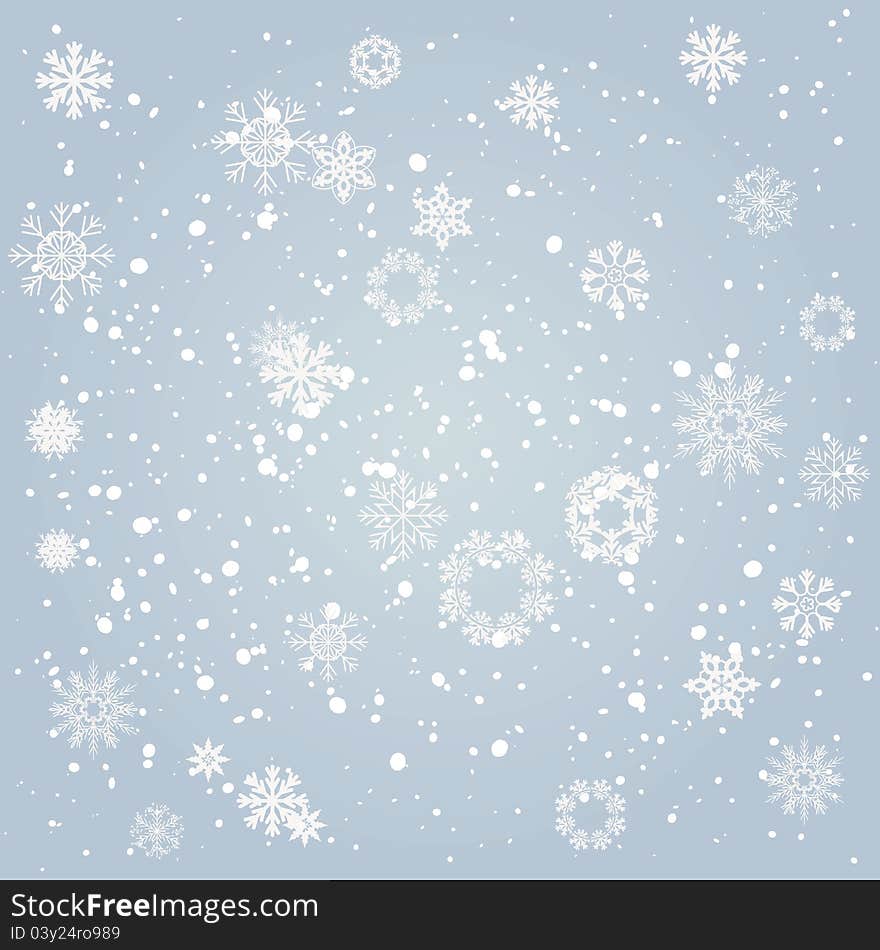 Falling Snowflakes