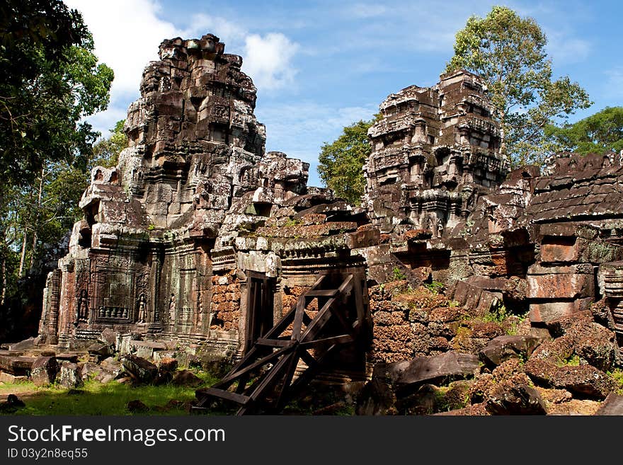 Ta Som Temple. Angkor,Cambodia